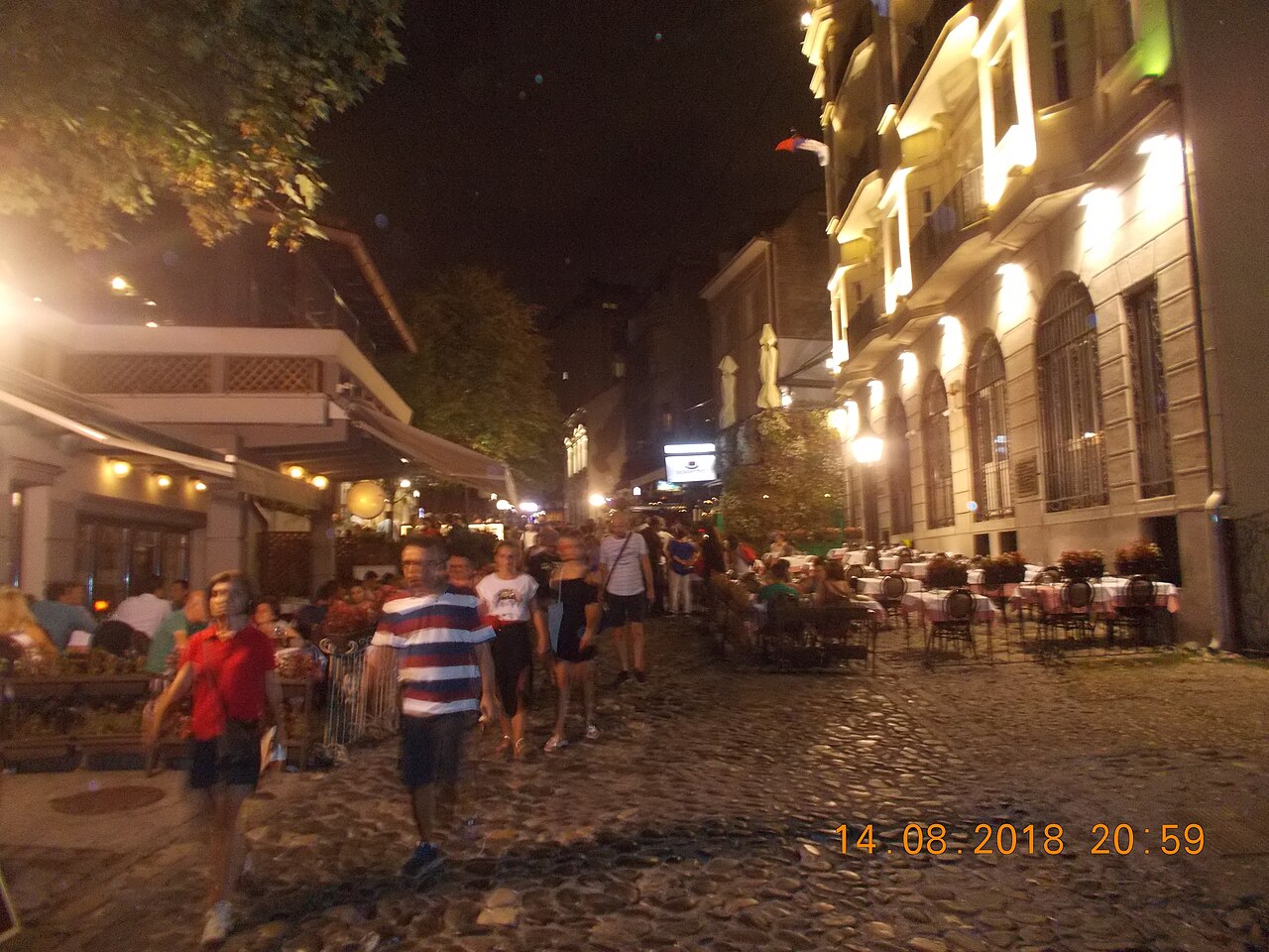 Belgrade Old Town Nightlife