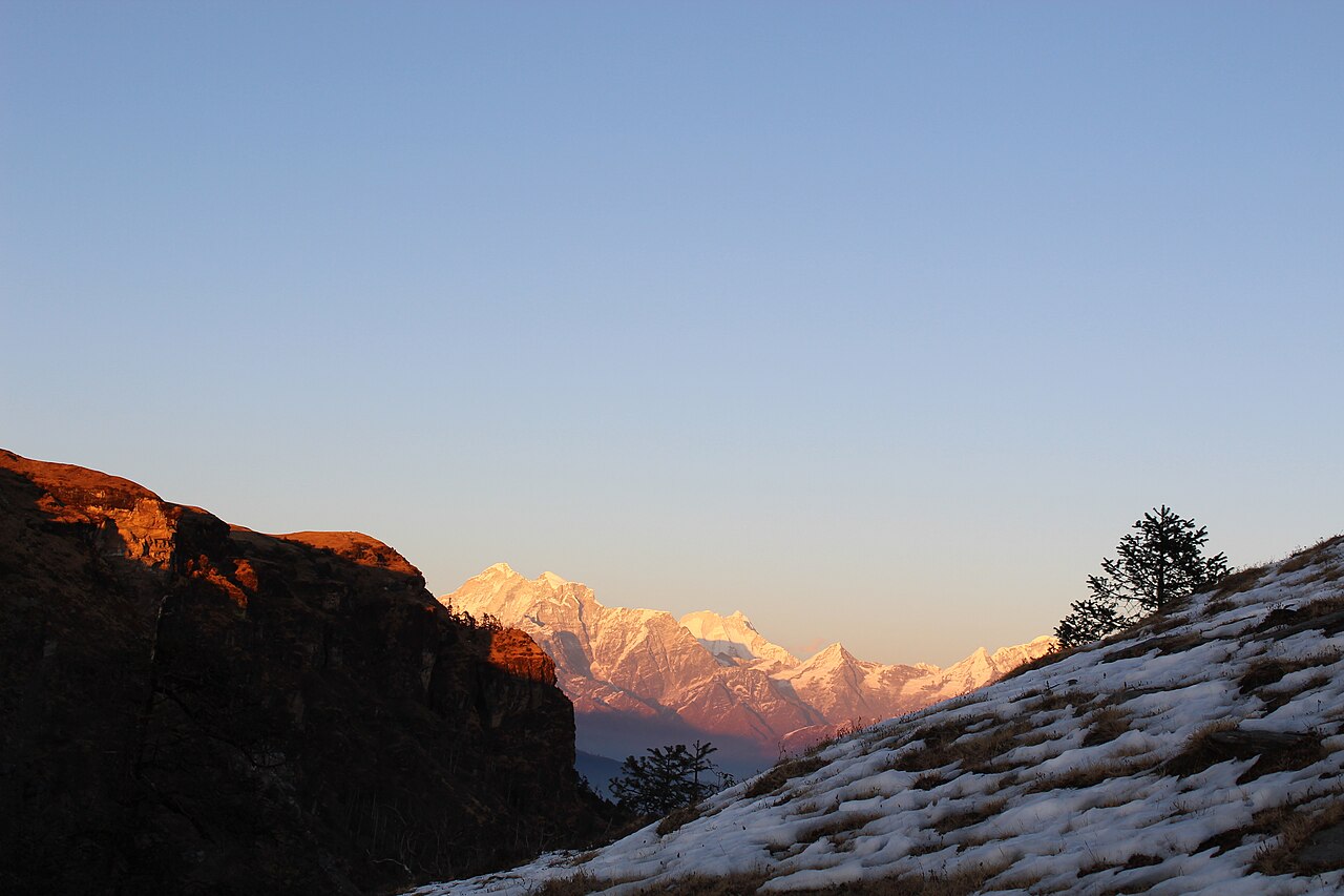 Glowing himalaya