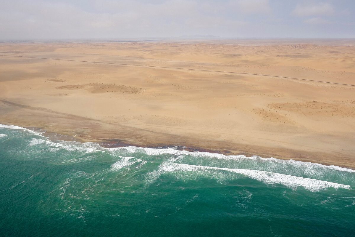 Costa Namibia: paradas y distancias